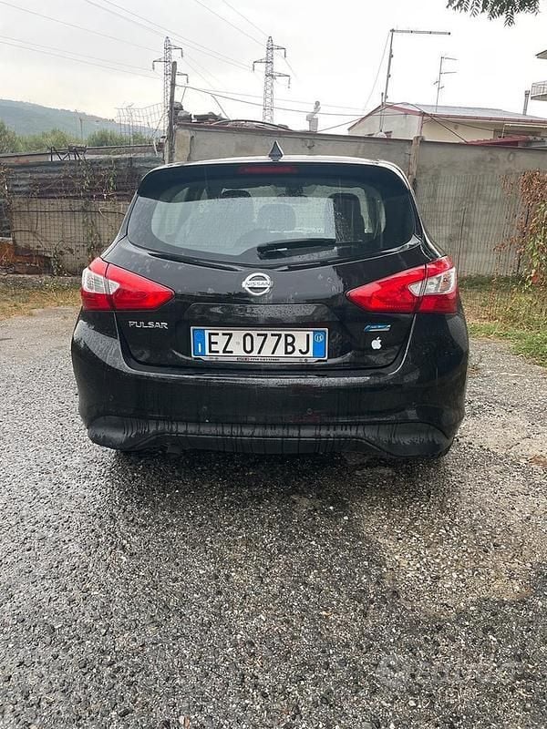 Usata Nissan Pulsar 110 CV (80 kW) 2015 Nero Utilitaria