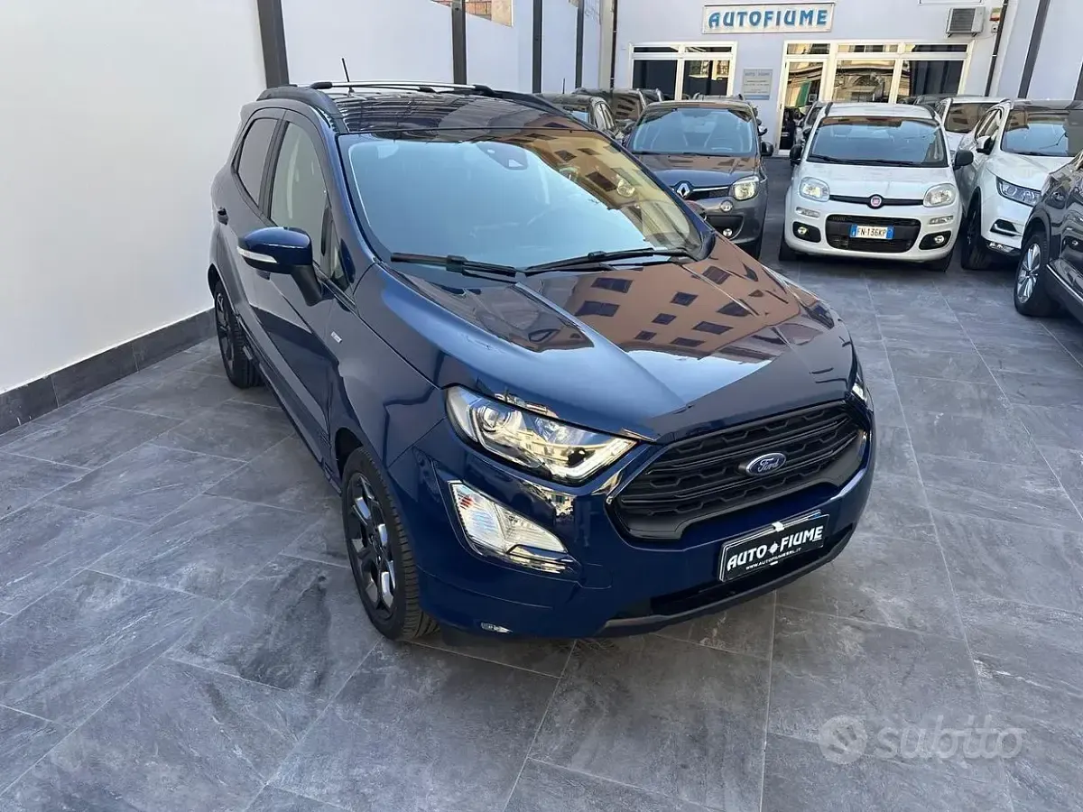 Usata Ford Ecosport ST-Line 125 CV (91 kW) 2022 Blu SUV