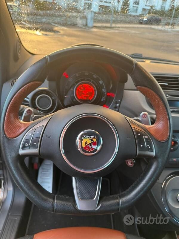 Usata Abarth 595C Competizione 160 CV (117 kW) 2013 Grigio Cabrio