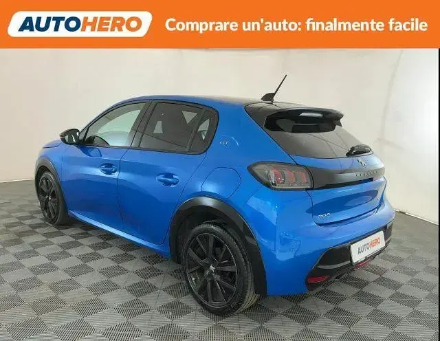 Usata Peugeot 208 GT 100 CV (73 kW) 2023 Blu Utilitaria