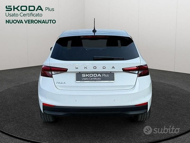 Usata Skoda Fabia Style 80 CV (58 kW) 2024 Bianco Utilitaria