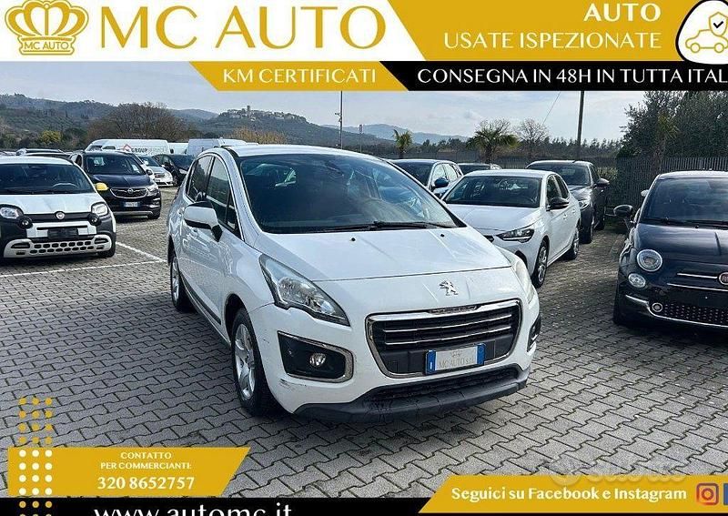 Usata Peugeot 3008 116 CV (85 kW) 2015 Bianco Station wagon