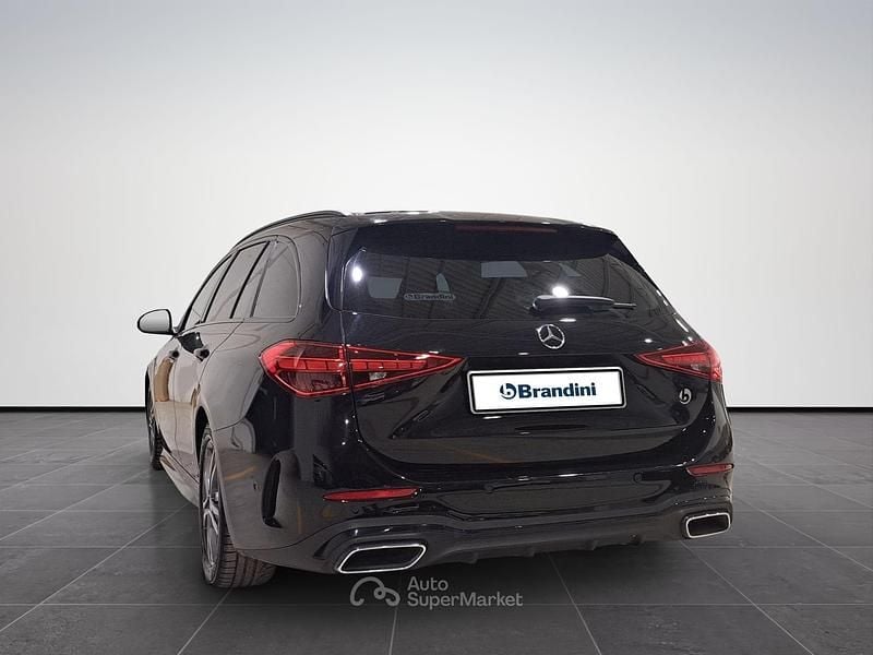 Usata Mercedes C220 Premium 200 CV (147 kW) 2022 Nero Station wagon