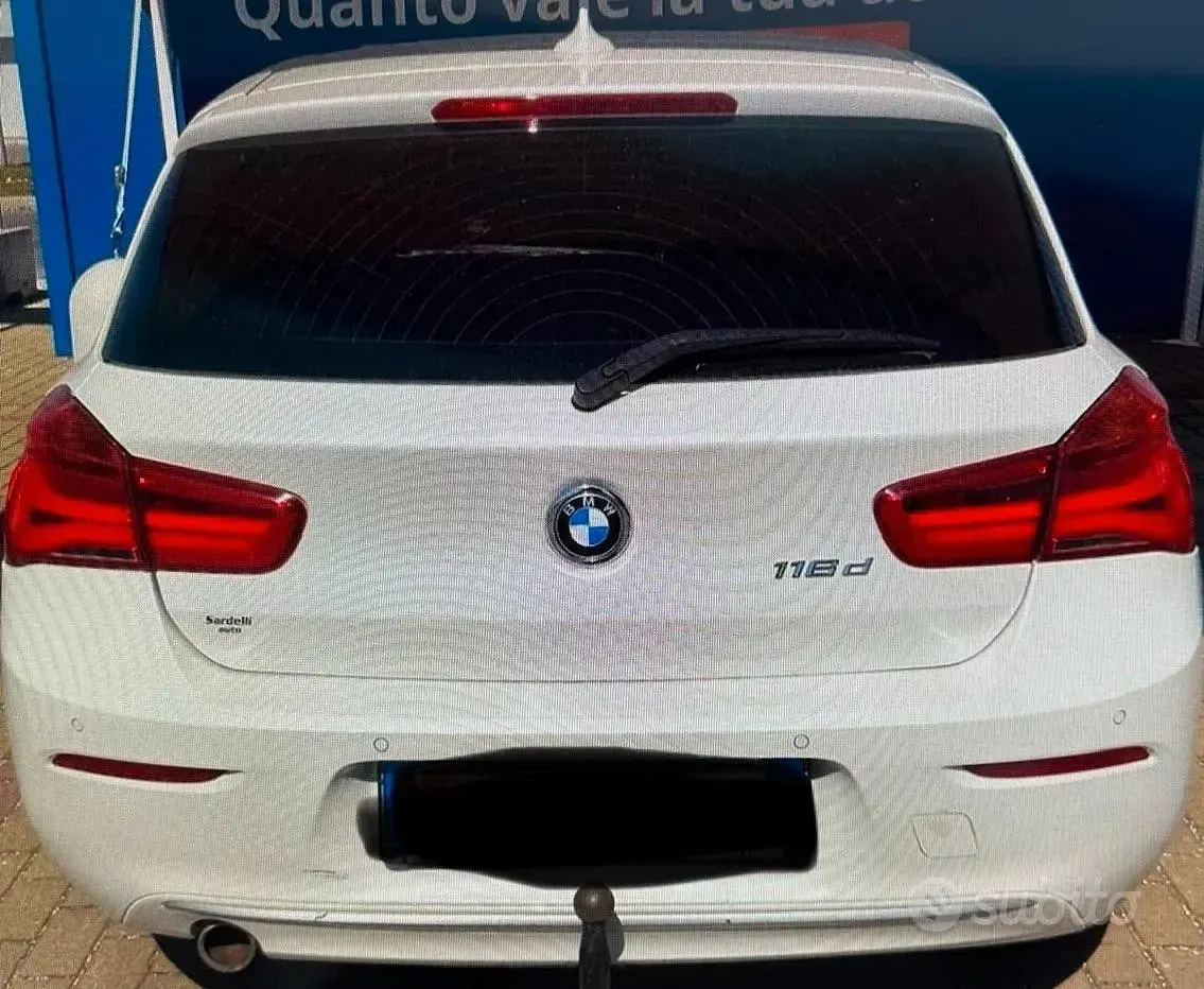 Usata BMW 116 116 CV (85 kW) 2017 Bianco Utilitaria