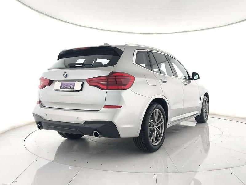 Usata BMW X3 M Sport 190 CV (139 kW) 2021 Argento metallizzato SUV