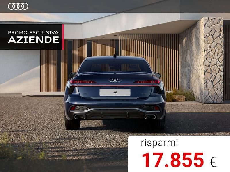 Nuova Audi A6 S-Line 367 CV (269 kW) 2025 Blu firmamento metallizzato Berlina