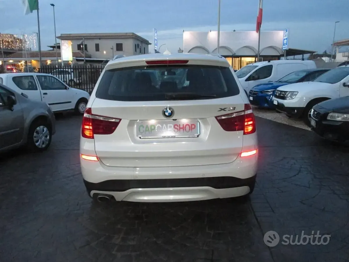 Usata BMW X3 xLine 150 CV (110 kW) 2016 Bianco SUV
