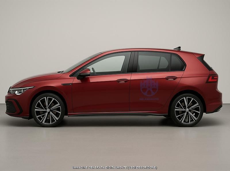 Usata VW Golf VIII Style 245 CV (180 kW) 2022 Rosso Utilitaria
