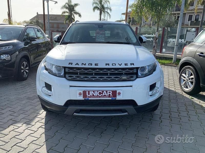 Bianco Usata 2014 Land Rover Range Rover evoque Dynamic SUV | 15.500 € (Molto cara) - Immagine 1/4