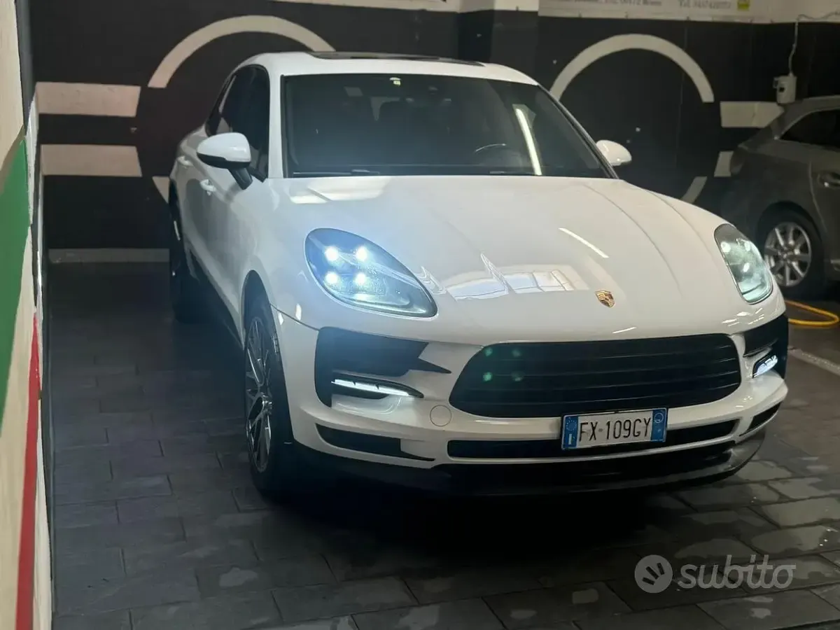 Usata Porsche Macan 245 CV (180 kW) 2019 Bianco SUV