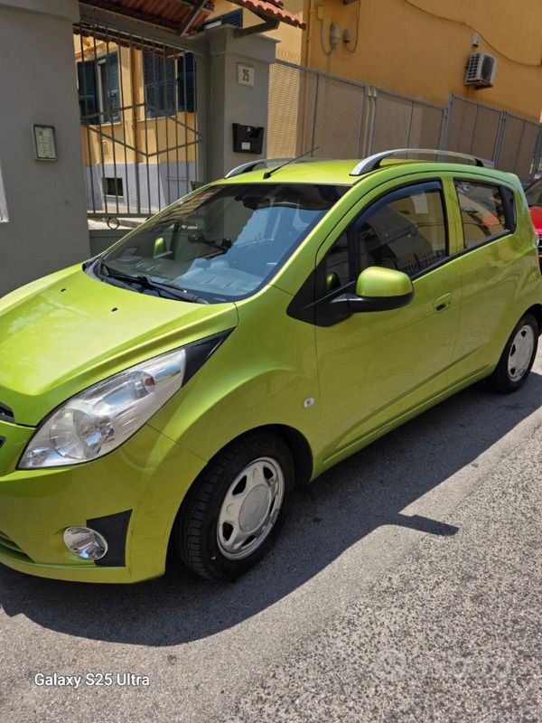 Usata Chevrolet Spark 68 CV (50 kW) 2012 Verde Utilitaria
