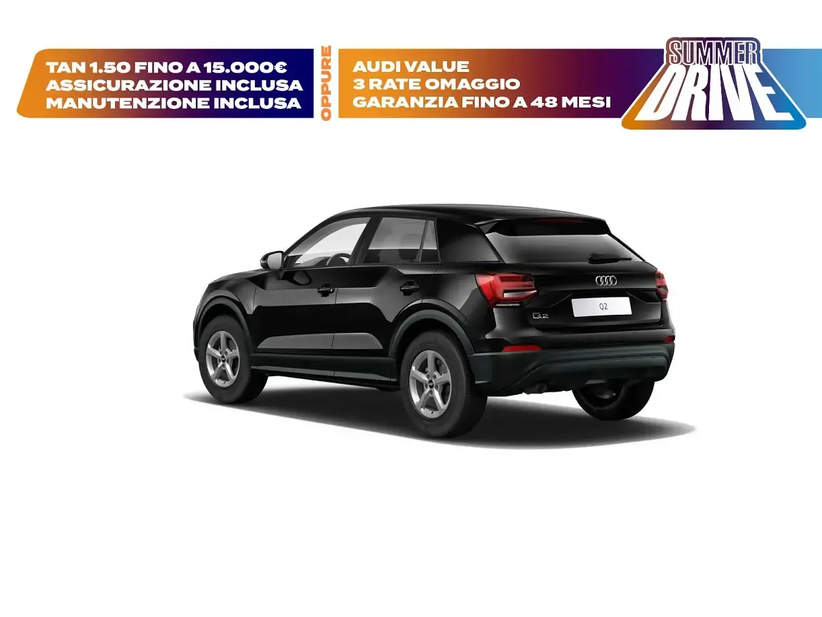 Usata Audi Q2 Business 116 CV (85 kW) 2020 Nero SUV