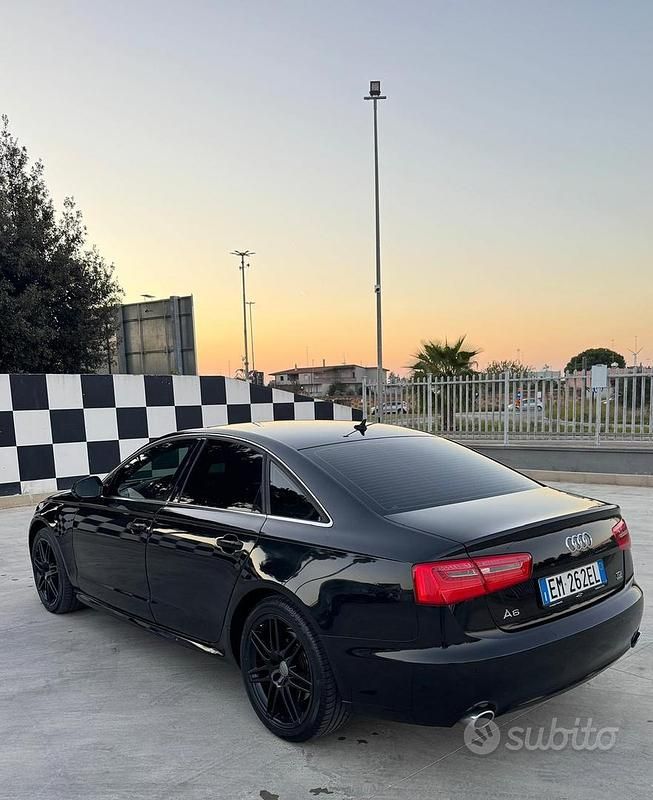 Usata Audi A6 Advanced 245 CV (180 kW) 2013 Nero Berlina