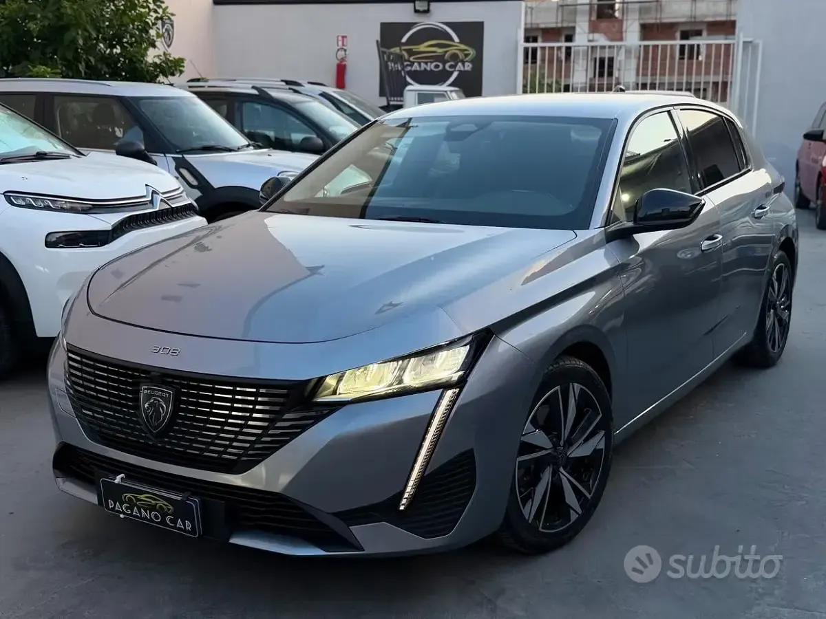Usata Peugeot 308 Allure 131 CV (96 kW) 2022 Grigio Berlina