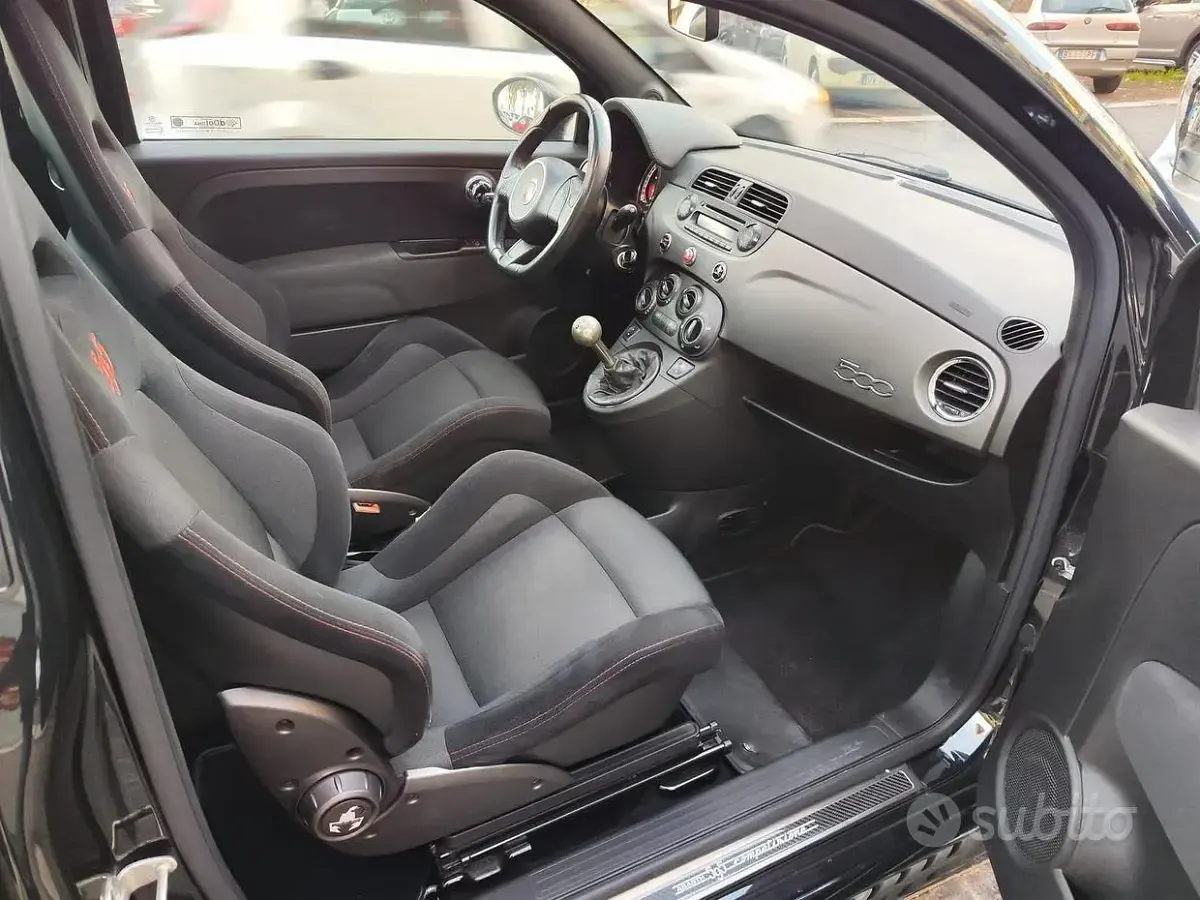 Usata Abarth 595 Competizione 180 CV (132 kW) 2015 Nero Berlina