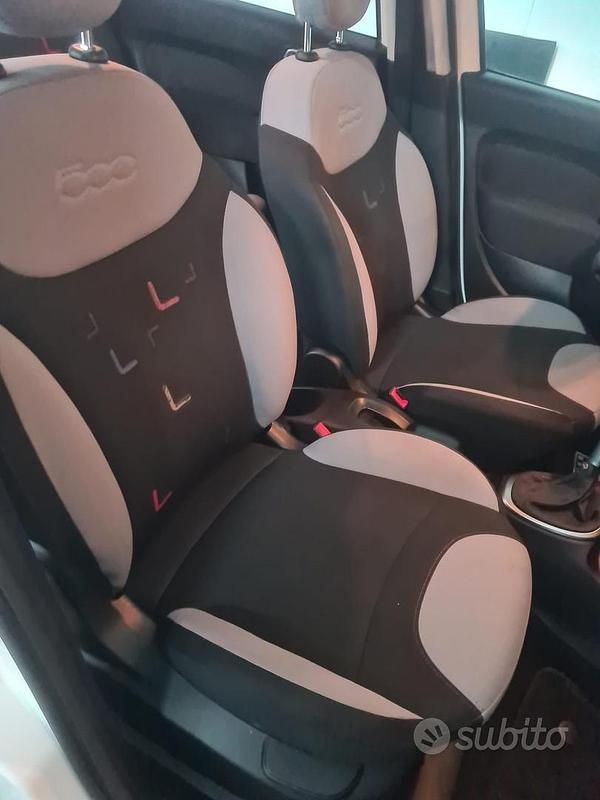Usata Fiat 500L Lounge 85 CV (62 kW) 2015 Bianco Monovolume