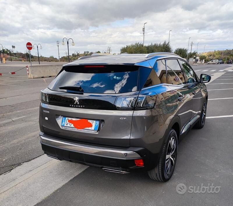 Usata Peugeot 3008 GT 131 CV (96 kW) 2021 Grigio SUV