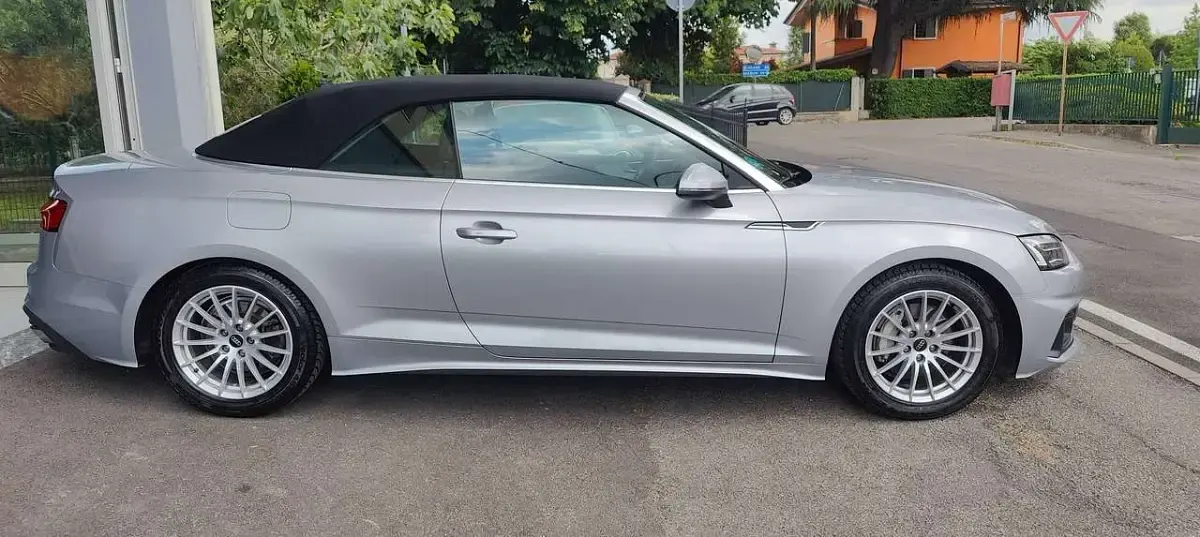 Usata Audi A5 Advanced Plus 204 CV (150 kW) 2024 Argento Cabrio