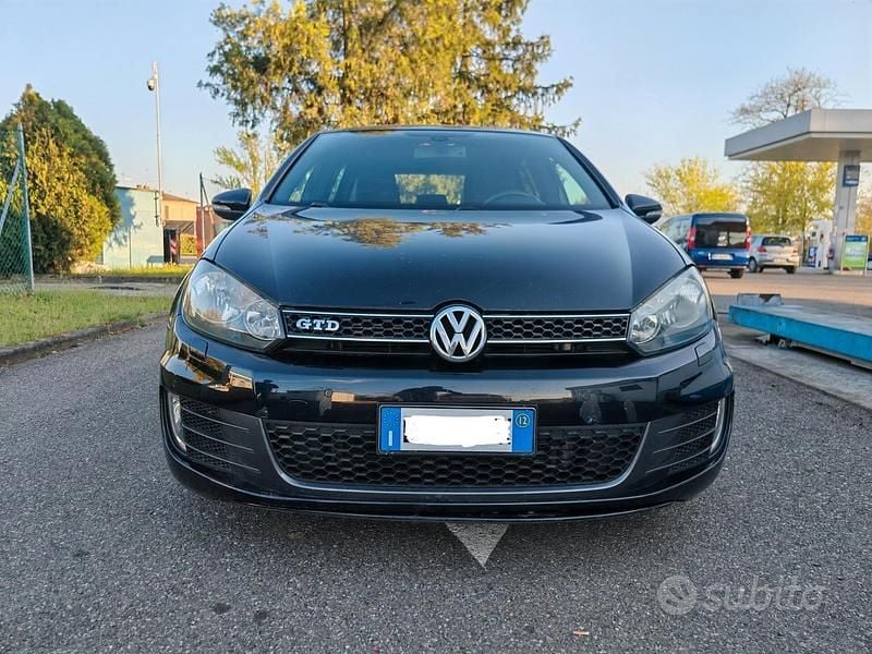 Usata VW Golf VII GTI 170 CV (125 kW) 2012 Nero Berlina