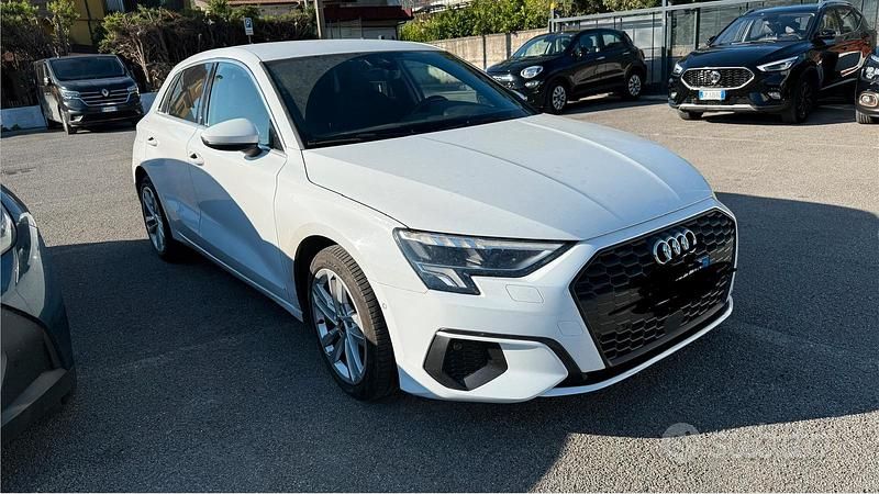 Usata Audi A3 Ambiente 131 CV (96 kW) 2021 Bianco Berlina