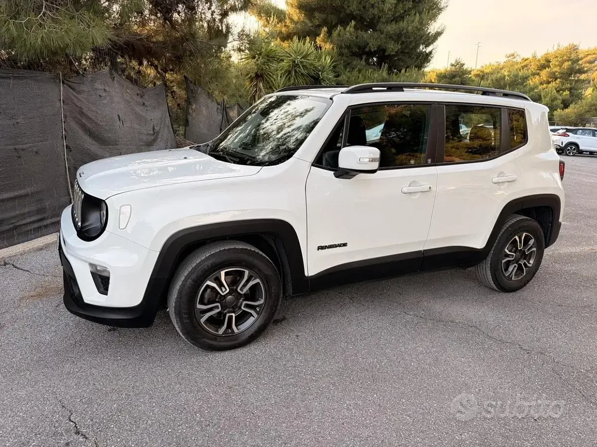Usata Jeep Renegade Longitude 120 CV (88 kW) 2019 Bianco SUV