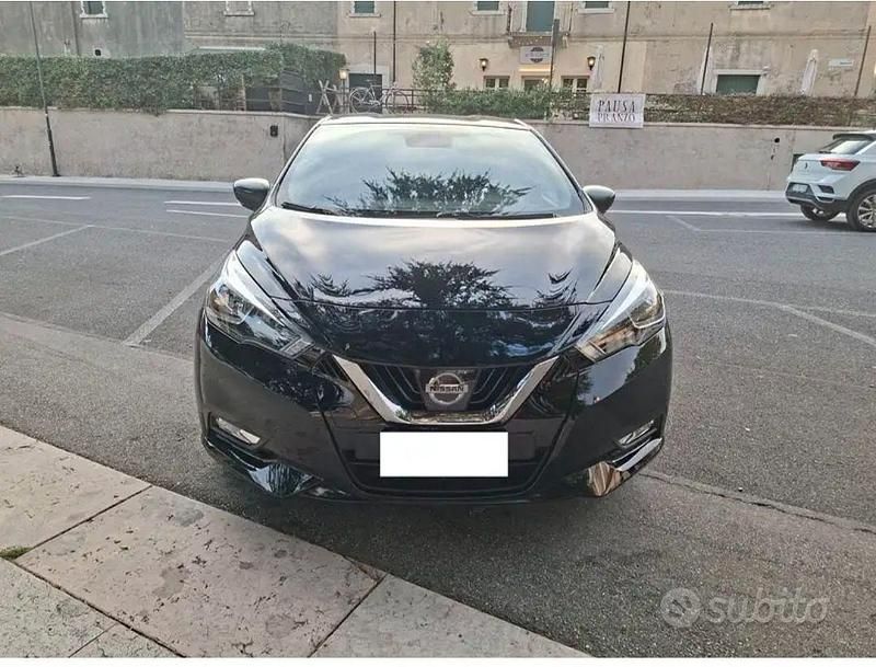 Nero Usata 2020 Nissan Micra Due volumi | 12.500 € (Buon prezzo) - Immagine 1/4