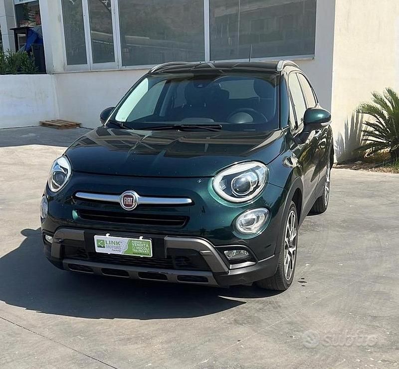 Usata Fiat 500X Cross Plus 140 CV (102 kW) 2016 Verde SUV