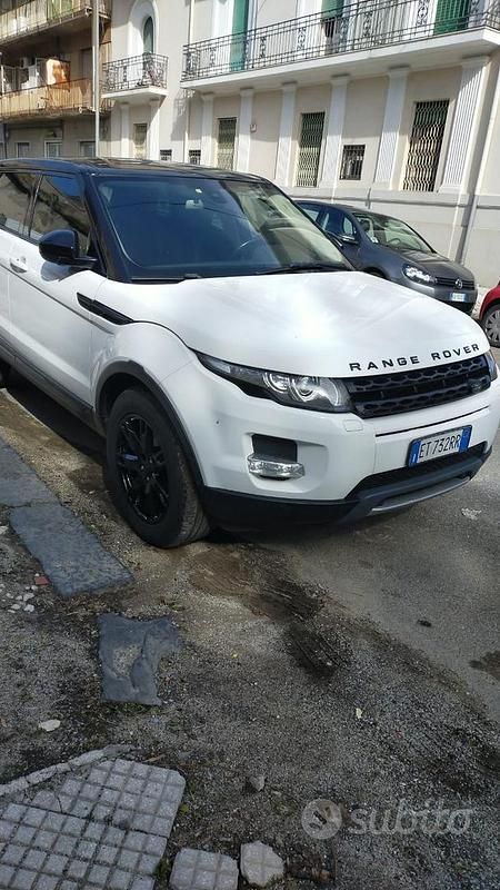 Usata Land Rover Range Rover evoque 2014 Bianco SUV