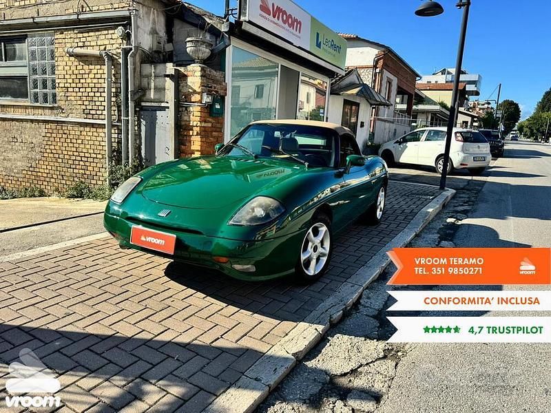 Verde Usata 1998 Fiat Barchetta Cabrio | 14.500 € - Immagine 1/4