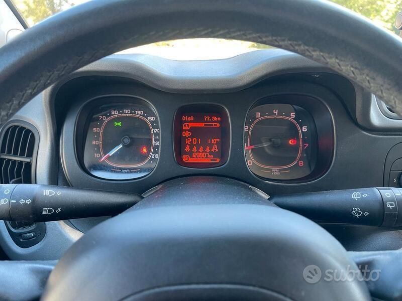 Usata Fiat Panda 69 CV (50 kW) 2016 Nero Utilitaria