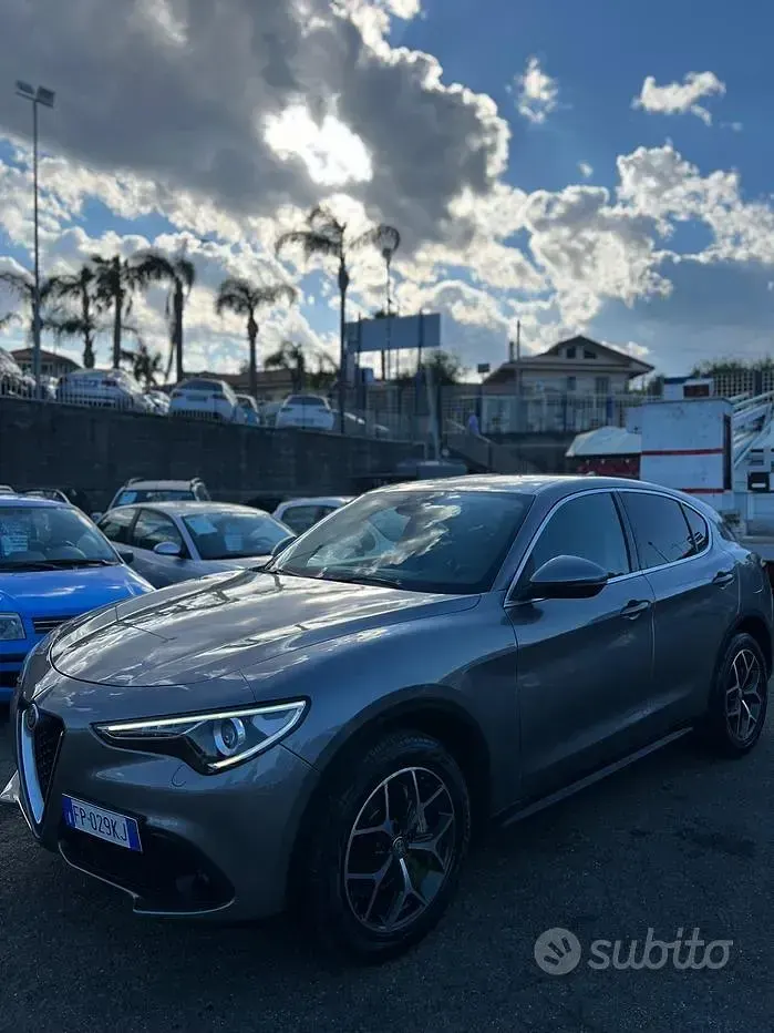 Usata Alfa Romeo Stelvio 210 CV (154 kW) 2018 Grigio SUV