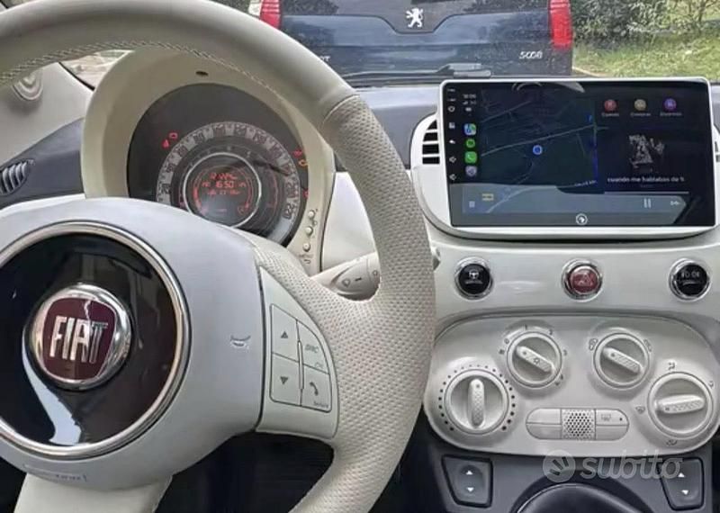 Usata Fiat 500 75 CV (55 kW) 2008 Bianco Berlina