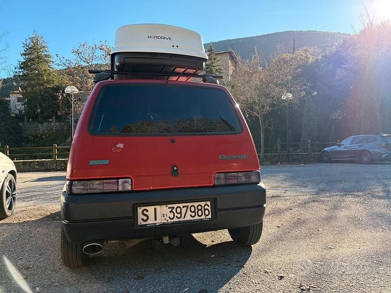 Usata Fiat Cinquecento 41 CV (30 kW) 1992 Rosso Utilitaria