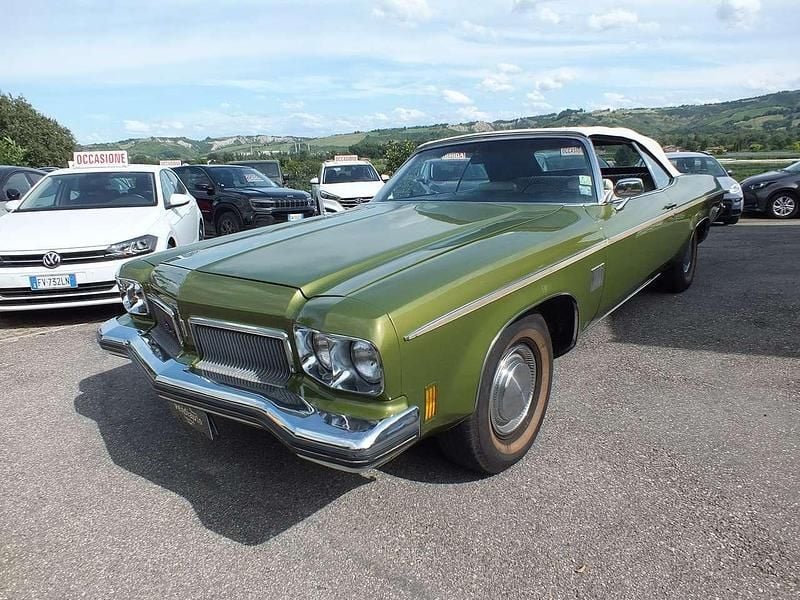 Usata Oldsmobile Delta 88 160 CV (117 kW) 1973 Verde moss goli originale Cabrio