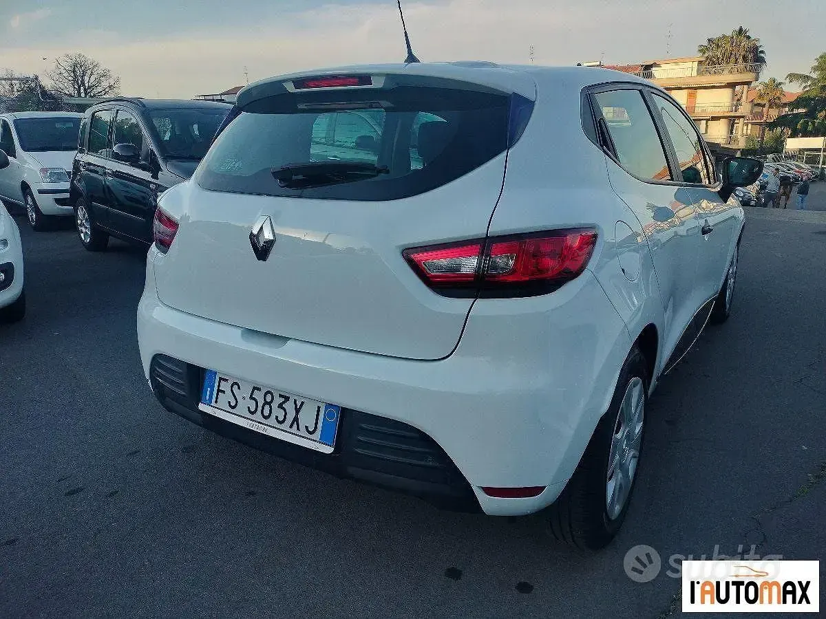 Usata Renault Clio IV 75 CV (55 kW) 2018 Bianco Berlina
