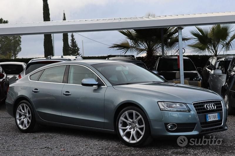 Usata Audi A5 Advanced 190 CV (139 kW) 2010 Grigio Berlina