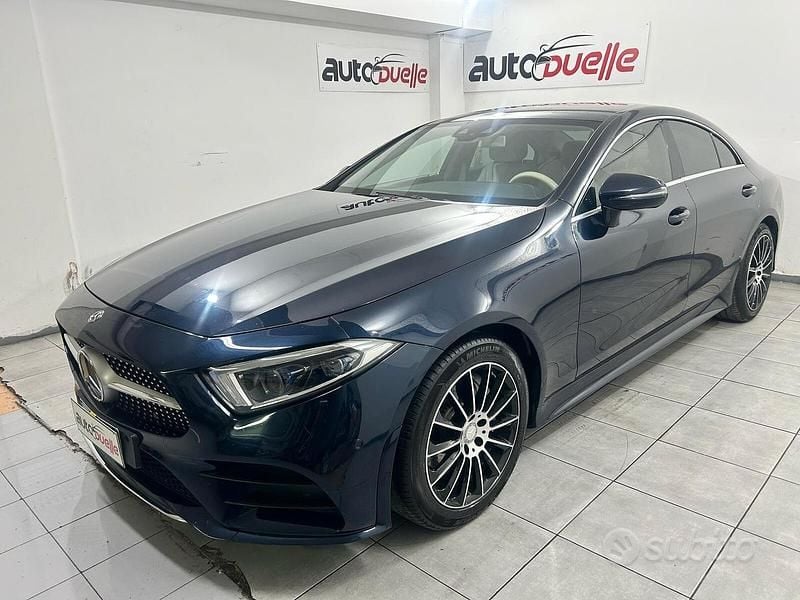 Usata Mercedes CLS350 Premium Plus 286 CV (210 kW) 2018 Blu Coupé
