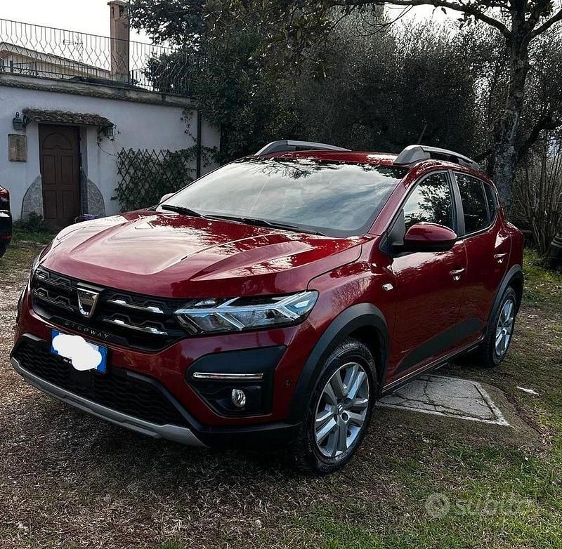 Rosso Usata 2022 Dacia Sandero Stepway Tre volumi | 12.300 € - Immagine 1/4