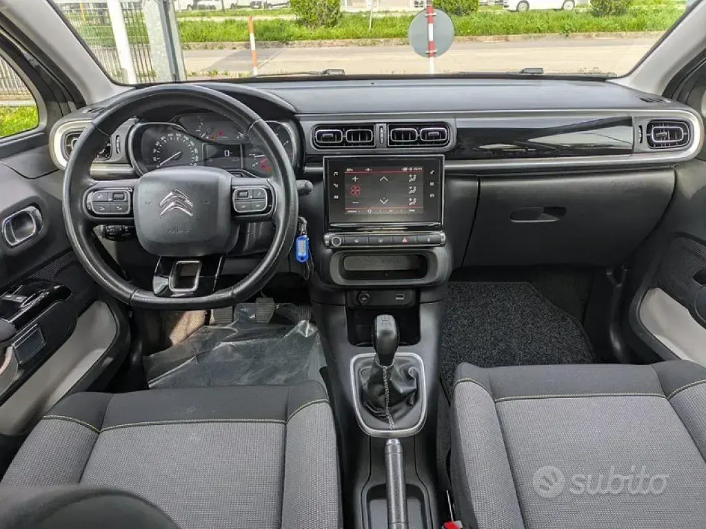 Usata Citroën C3 PureTech 82 CV (60 kW) 2019 Grigio Utilitaria