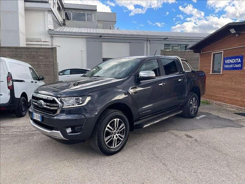 Usata Ford Ranger Limited 170 CV (125 kW) 2022 Grigio metallizzato Pick-up