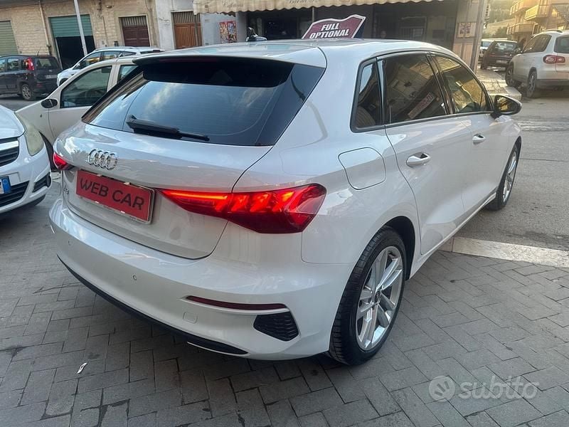 Usata Audi A3 S-Line 150 CV (110 kW) 2023 Bianco Berlina