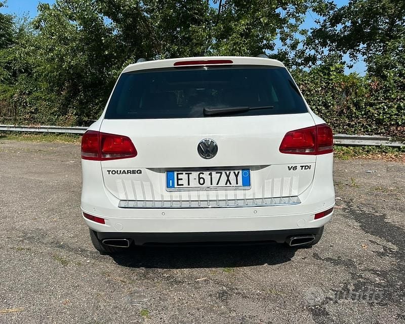 Usata VW Touareg Terrain Tech 245 CV (180 kW) 2014 Bianco SUV