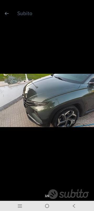 Usata Hyundai Tucson 150 CV (110 kW) 2021 Verde SUV