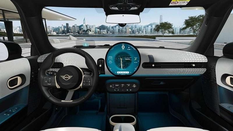 Nowe Mini Cooper Favoured 114 kW (156 KM) 2026 Zielony Hatchback
