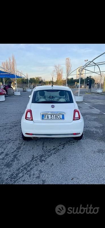 Usata Fiat 500 Lounge 69 CV (50 kW) 2015 Bianco