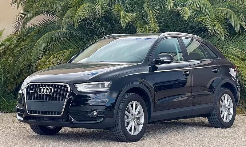 Usata Audi Q3 Advanced 140 CV (102 kW) 2015 Nero SUV