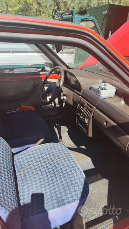 Usata Fiat Uno 1989 Rosso Utilitaria