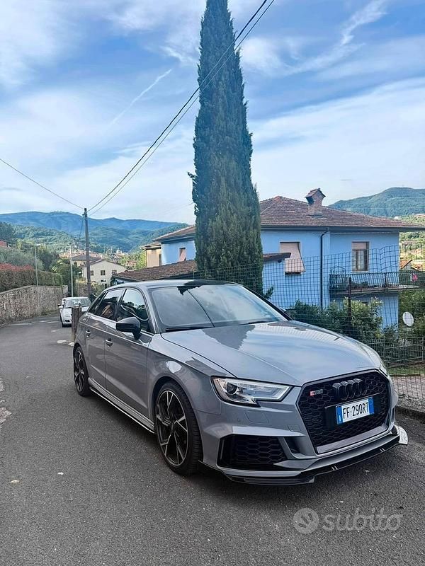Usata Audi A3 150 CV (110 kW) 2016 Grigio Berlina