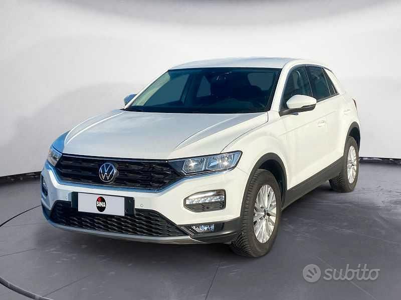 Usata VW T-Roc Business 110 CV (80 kW) 2021 Bianco SUV