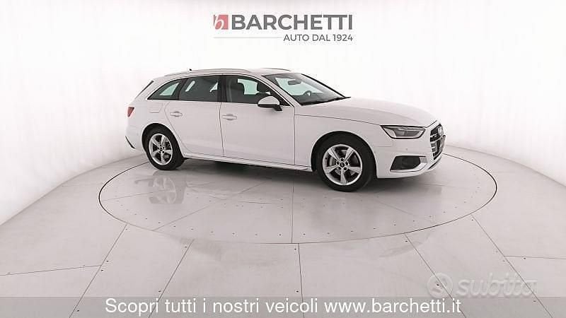Usata Audi A4 Advanced 204 CV (150 kW) 2024 Bianco Station wagon